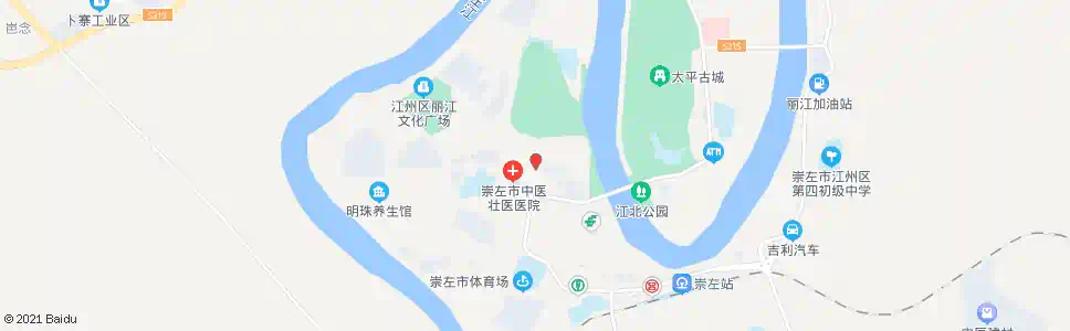 崇左中医院路口_公交站地图_崇左公交_妙搜公交查询2025