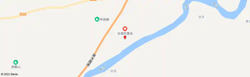 崇左古坡道班_公交站地图_崇左公交_妙搜公交查询2025
