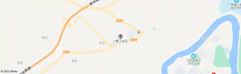 崇左卜寨工业区_公交站地图_崇左公交_妙搜公交查询2025