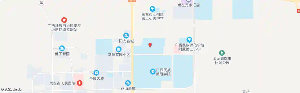 崇左崇左市职业技术学校_公交站地图_崇左公交_妙搜公交查询2025