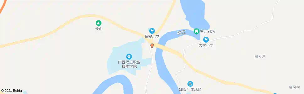 崇左三桥头_公交站地图_崇左公交_妙搜公交查询2025