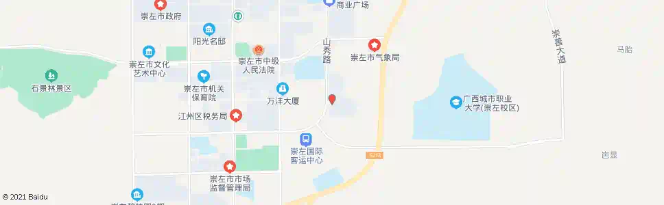 崇左党校_公交站地图_崇左公交_妙搜公交查询2025