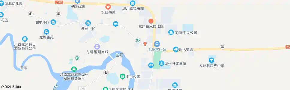 崇左邮电局_公交站地图_崇左公交_妙搜公交查询2025
