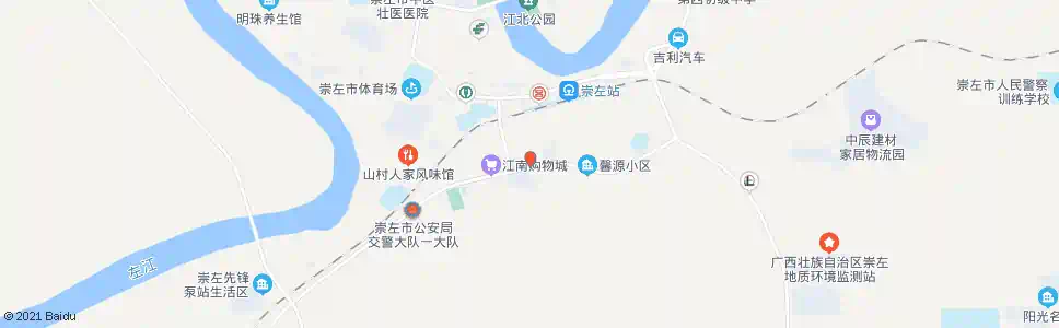 崇左旧客运站_公交站地图_崇左公交_妙搜公交查询2025
