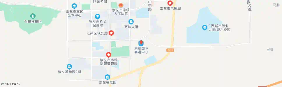 崇左客运站_公交站地图_崇左公交_妙搜公交查询2025