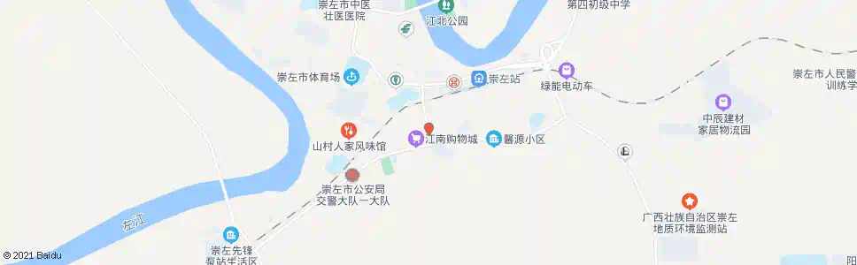 崇左新市场_公交站地图_崇左公交_妙搜公交查询2025
