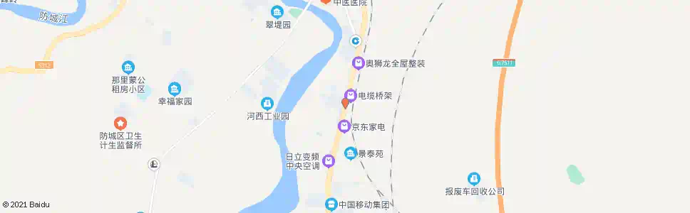 防城港大西南商贸城_公交站地图_防城港公交_妙搜公交查询2025