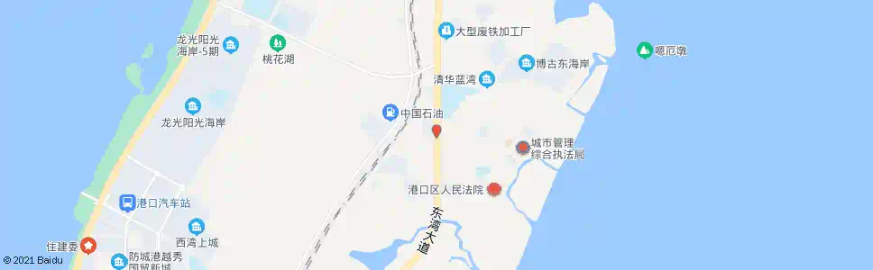 防城港港口区政府_公交站地图_防城港公交_妙搜公交查询2025