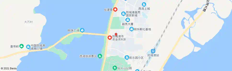 防城港拥军路_公交站地图_防城港公交_妙搜公交查询2025