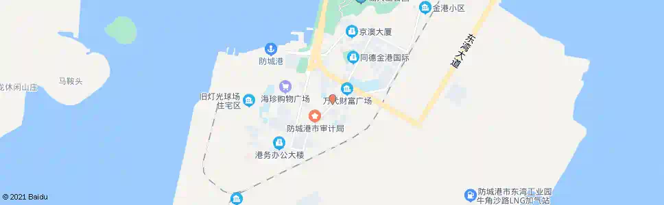 防城港市总工会_公交站地图_防城港公交_妙搜公交查询2025