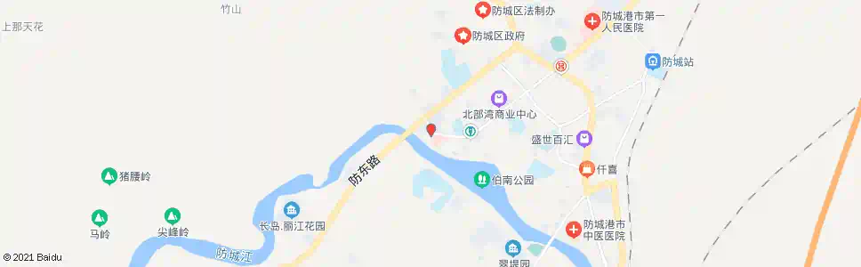 防城港防城第三客运站_公交站地图_防城港公交_妙搜公交查询2025