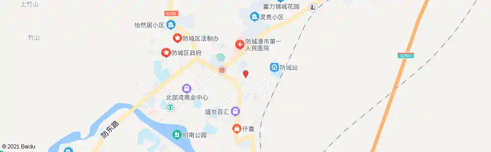 防城港城东村_公交站地图_防城港公交_妙搜公交查询2025