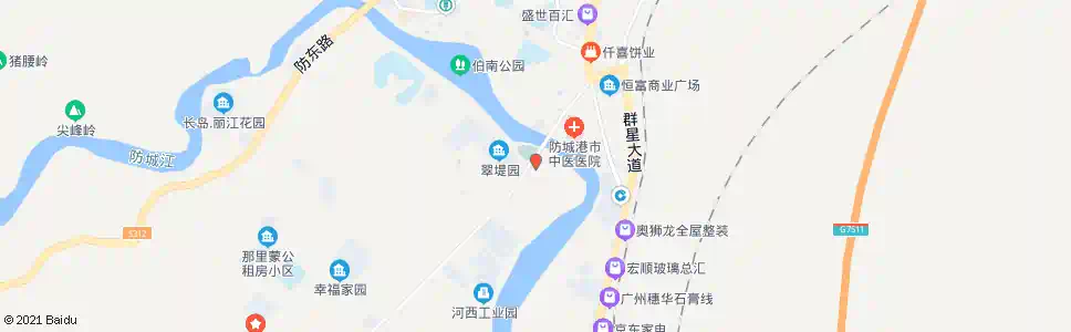 防城港沙埠村_公交站地图_防城港公交_妙搜公交查询2025