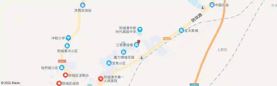 防城港大儒世家_公交站地图_防城港公交_妙搜公交查询2025