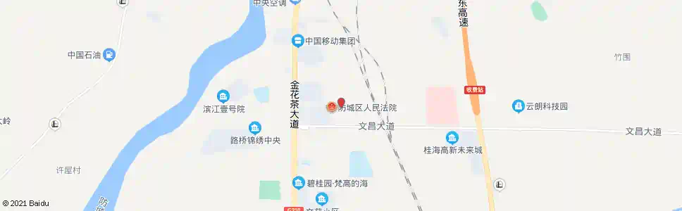 防城港防城区检察院_公交站地图_防城港公交_妙搜公交查询2025