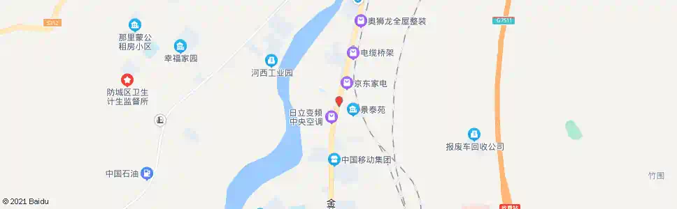 防城港防城区工商局_公交站地图_防城港公交_妙搜公交查询2025
