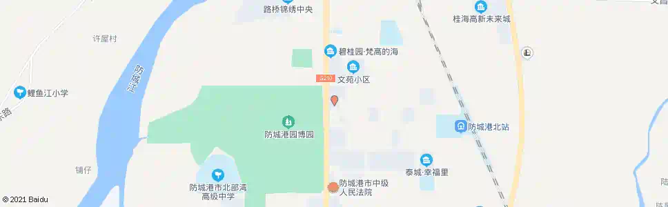 防城港市劳动局_公交站地图_防城港公交_妙搜公交查询2025