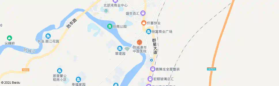 防城港市中医医院_公交站地图_防城港公交_妙搜公交查询2025