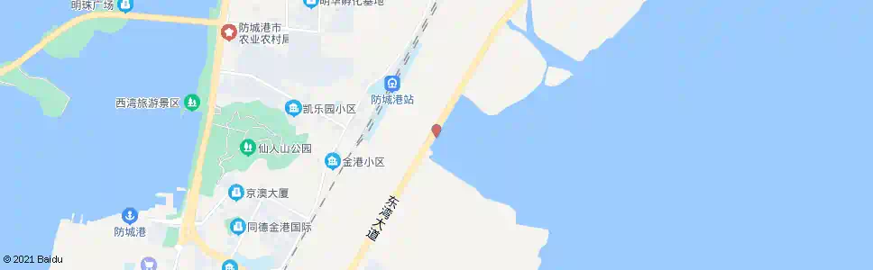 防城港保税物流园_公交站地图_防城港公交_妙搜公交查询2025