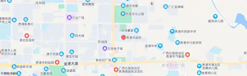 贵港市政府_公交站地图_贵港公交_妙搜公交查询2025