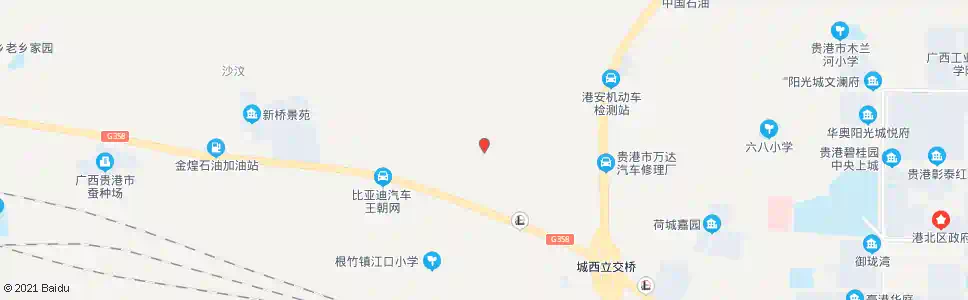 贵港商贸城_公交站地图_贵港公交_妙搜公交查询2025