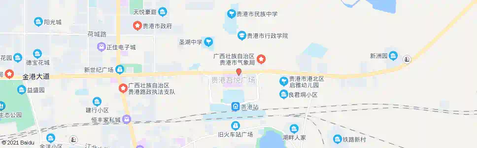 贵港贵港高中_公交站地图_贵港公交_妙搜公交查询2025
