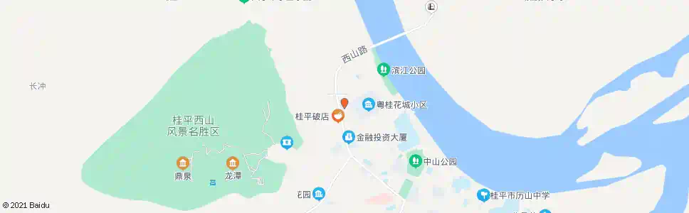 贵港富民山庄_公交站地图_贵港公交_妙搜公交查询2025