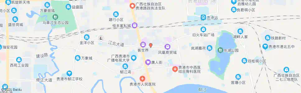 贵港港宝商贸街_公交站地图_贵港公交_妙搜公交查询2025