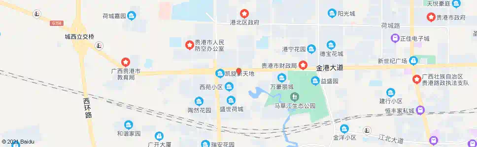 贵港环保监察支队_公交站地图_贵港公交_妙搜公交查询2025