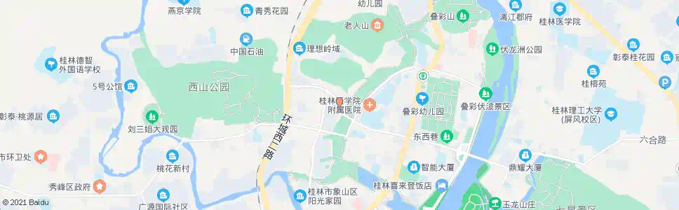 桂林观漪桥_公交站地图_桂林公交_妙搜公交查询2025