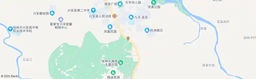 桂林二号圆盘_公交站地图_桂林公交_妙搜公交查询2025