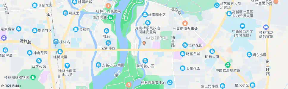 桂林施家园_公交站地图_桂林公交_妙搜公交查询2025