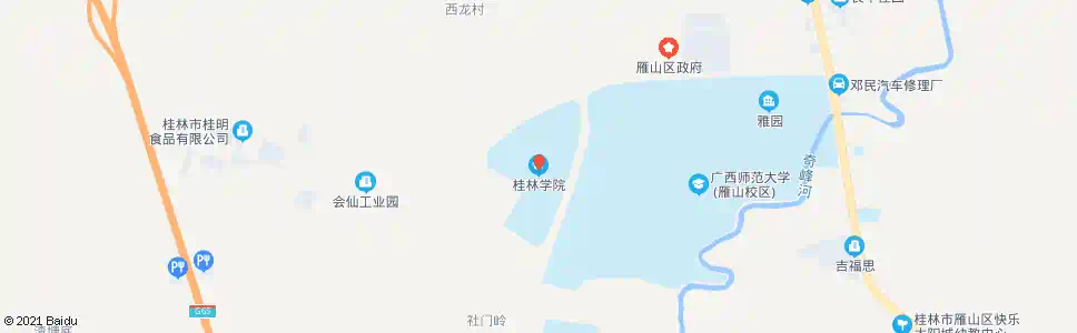 桂林教育学院_公交站地图_桂林公交_妙搜公交查询2025