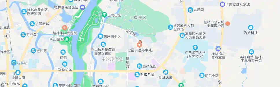桂林三里店_公交站地图_桂林公交_妙搜公交查询2025