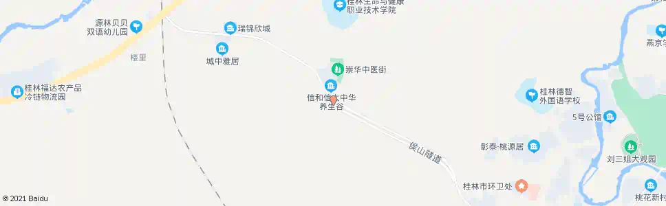 桂林中隐路_公交站地图_桂林公交_妙搜公交查询2025