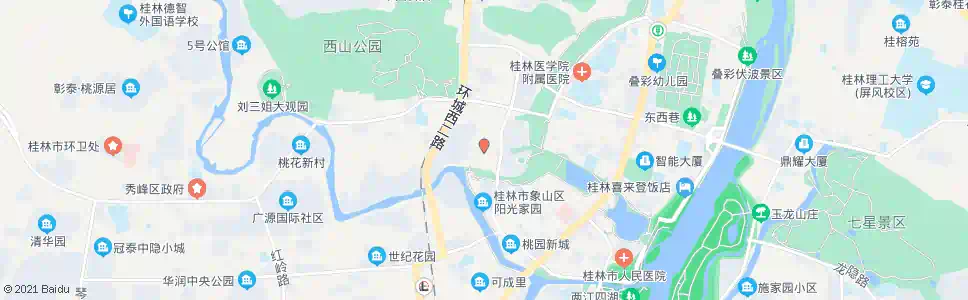 桂林桂林师专信义校区_公交站地图_桂林公交_妙搜公交查询2025