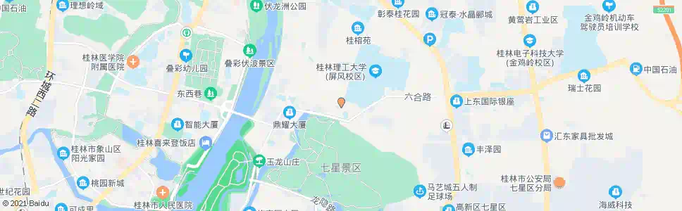 桂林建干路口_公交站地图_桂林公交_妙搜公交查询2025