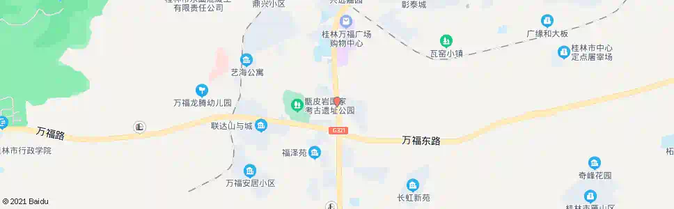 桂林甑皮岩路口_公交站地图_桂林公交_妙搜公交查询2025