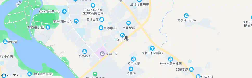 桂林七星区武装部_公交站地图_桂林公交_妙搜公交查询2025