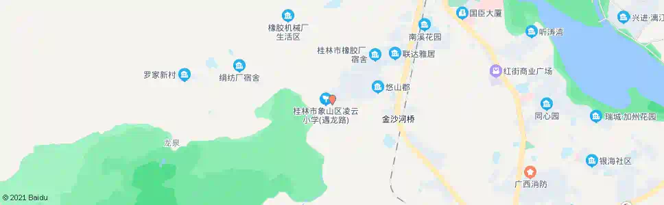 桂林化机分厂_公交站地图_桂林公交_妙搜公交查询2025