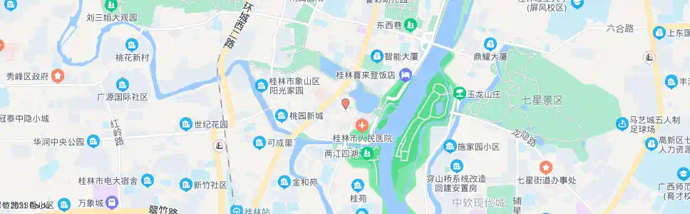 桂林文明路_公交站地图_桂林公交_妙搜公交查询2025
