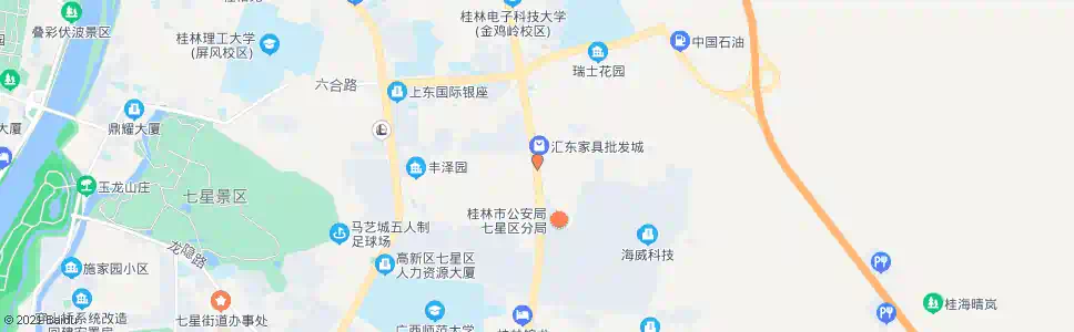 桂林六合路口_公交站地图_桂林公交_妙搜公交查询2025