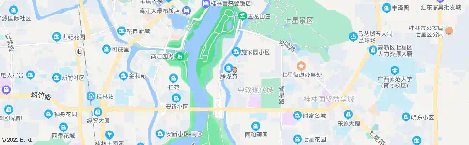 桂林施家园路_公交站地图_桂林公交_妙搜公交查询2025