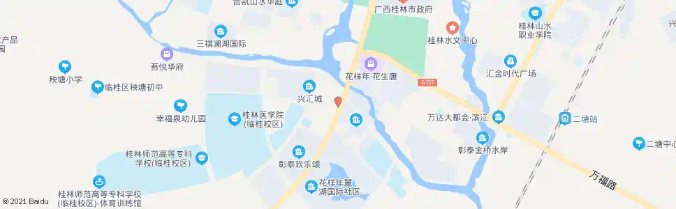 桂林莱茵生物_公交站地图_桂林公交_妙搜公交查询2025