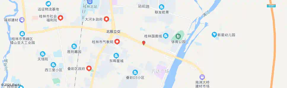桂林南洲大桥西_公交站地图_桂林公交_妙搜公交查询2025
