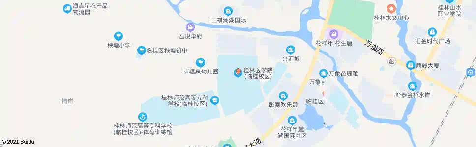 桂林桂林医学院_公交站地图_桂林公交_妙搜公交查询2025