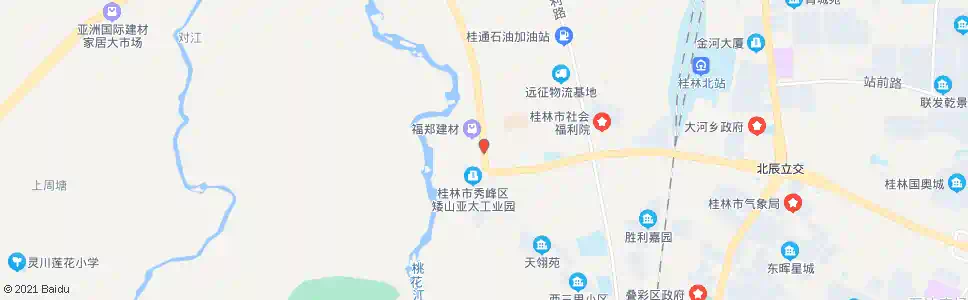桂林福利医院_公交站地图_桂林公交_妙搜公交查询2025