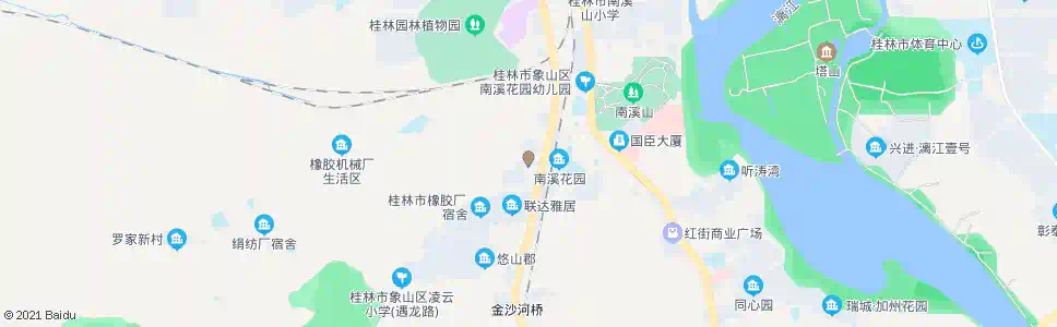 桂林明珠小区_公交站地图_桂林公交_妙搜公交查询2025