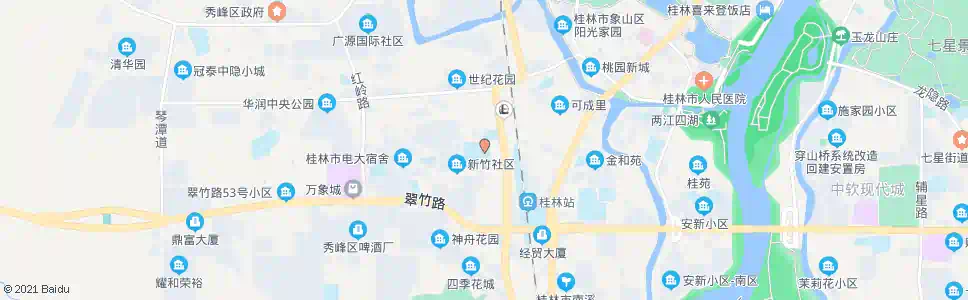 桂林铁路小学_公交站地图_桂林公交_妙搜公交查询2025