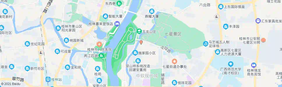 桂林施家园路口_公交站地图_桂林公交_妙搜公交查询2025